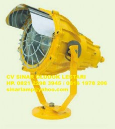 Lampu Sorot Explosion Proof BAT51 Warom Floodlight Spotlight 250 watt - 400 watt